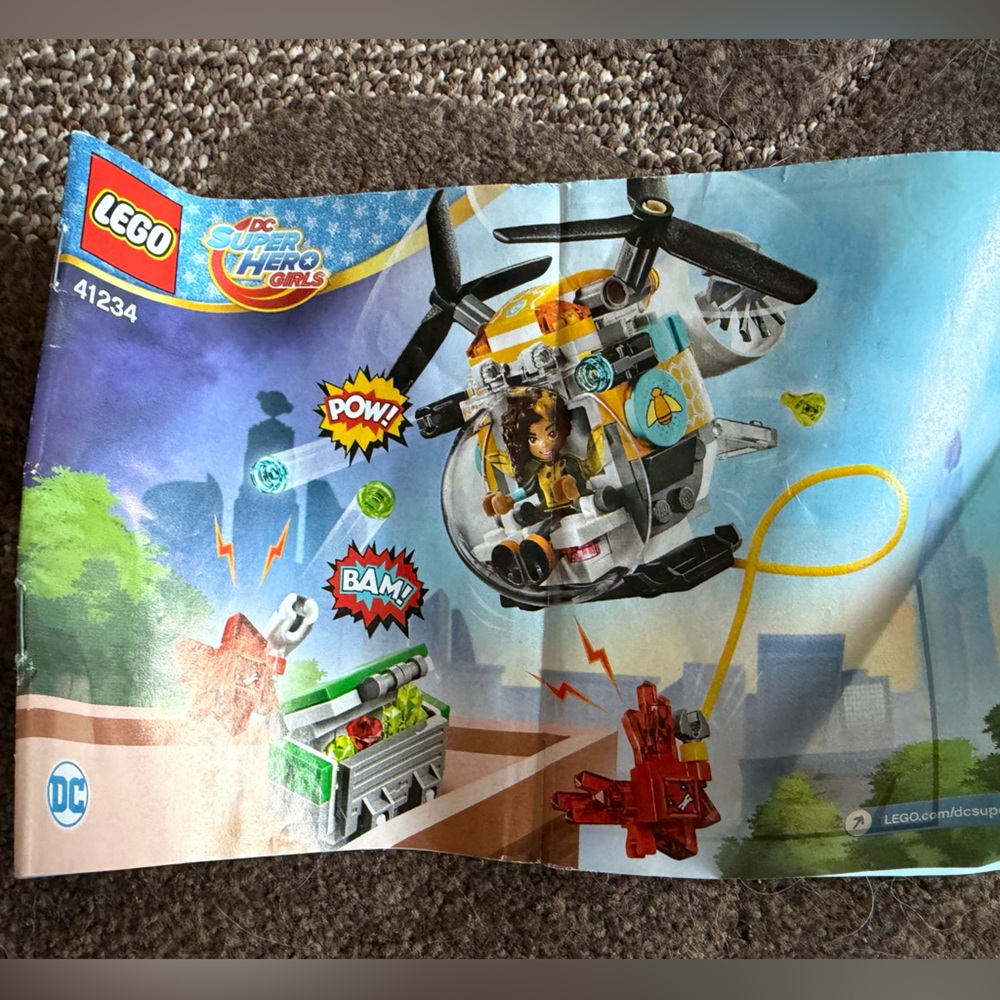 LEGO DC Girls Super Hero Action Helicopter Set 41234